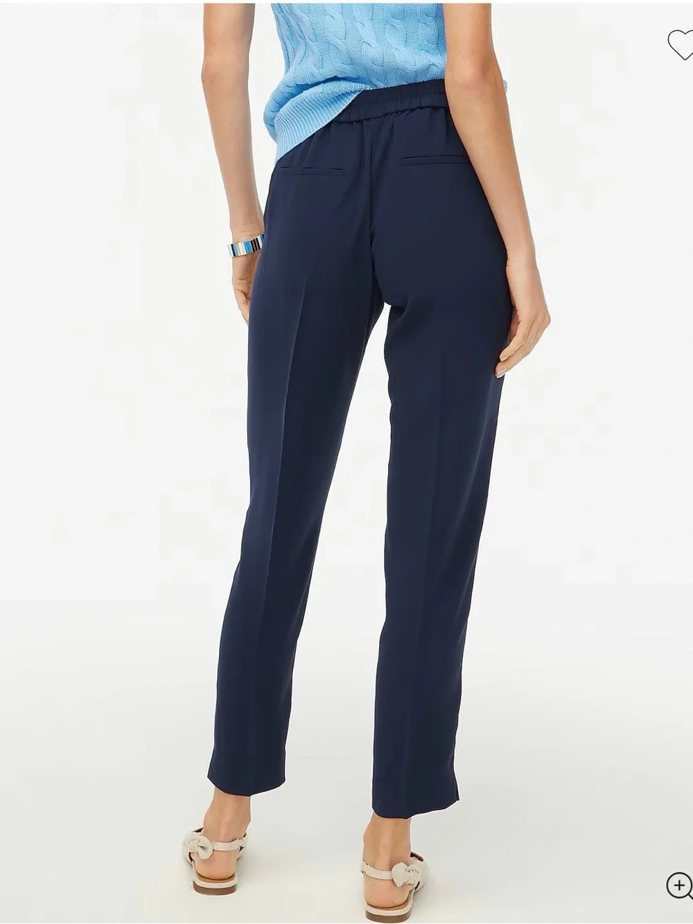 J.Crew Factory Jamie Pull-On Pant Olive Green